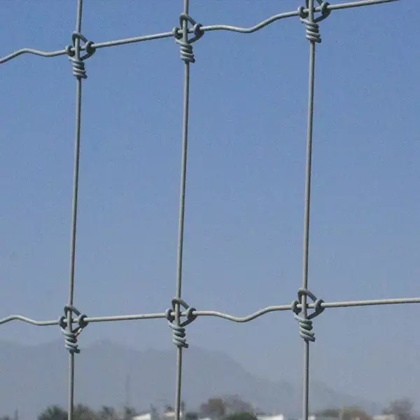 malla triple nudo galvanizada en rancho